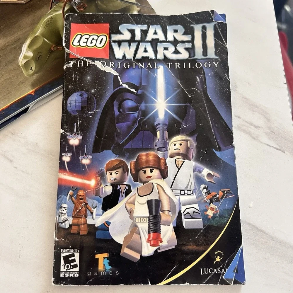LEGO Marvel Star Wars Bundle of 2 Instruction‎ Manuals Star Wars & Star Wars II